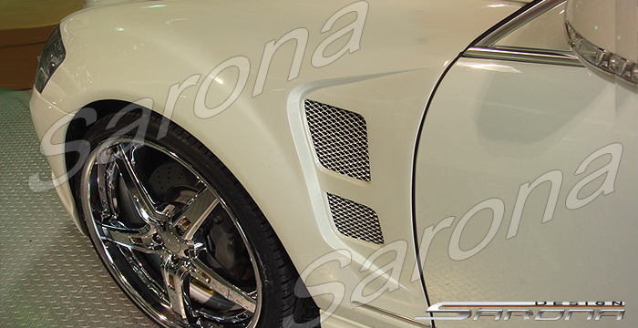 Custom Mercedes S Class  Sedan Fenders (2007 - 2013) - $799.00 (Manufacturer Sarona, Part #MB-007-FD)